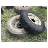 Tires on rims: 8.75R16.5LT and G78-15