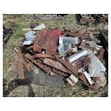 Pallet of scrap metal