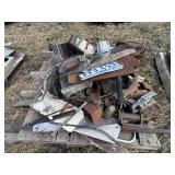 Pallet of scrap metal