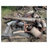 Pallet of scrap metal