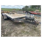 '14 Homemade Car Trailer 16' w/2' Beaver Tail