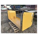 Snow pusher for Skidloader