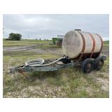 600 Gallon Water Tank on Trailer
