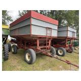 Heider Galvanized 280 bu Wagon