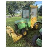 John Deere 318 w/cab/snowblower/deck
