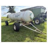 Anhydrous tank on gear