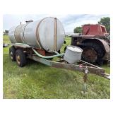 1000 gallon Stainless Steel Water tank w/ pump