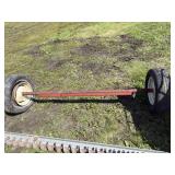 Wheels and axle