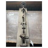 Platform scale beam