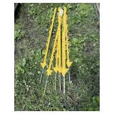 Plastic fence posts