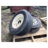 11L-15 tires on rims (x2)
