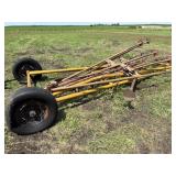 Auger frame and bin jacks