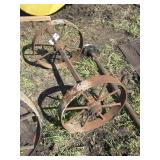 Cart axle