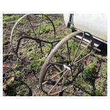 Milk cart axle