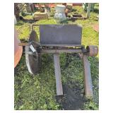 Tractor mounted saw