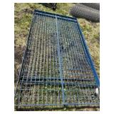 Wire fence panels