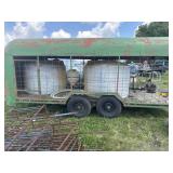 Sprayer trailer and sprayer parts