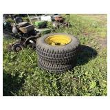 23x8.50-12 Tires on rims