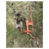 antique post drill