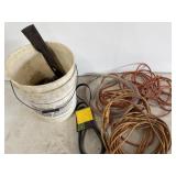 Extension cords, tube, and belt