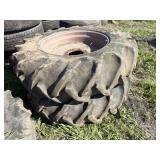 12.4-24 tires on rims