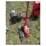 Hydraulic Tie Rod Cylinder, Pump, Floor Jack