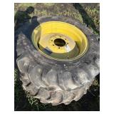 Goodyear 12.4-24 wheels