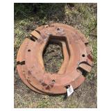 Tractor weights