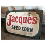 Jacques Seed Corn sign