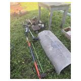 Pipe Vise, Wooden Work Table,