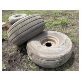 16.5L-16.1 tires on rims