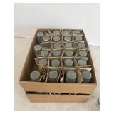 Two sets of 1950 glasses