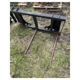 Bale Fork Skidloader attachment