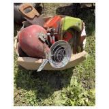 Gas Can, Propane Heater, Hand Saw, etc.