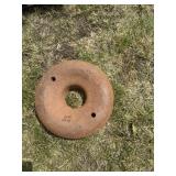 Wheel weight for an IH 2 bottom plow