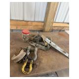 Clevices, pulley, etc