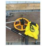 Measuring tape and wheel