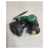 2 inch quarter turn valves