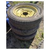 195/60R15 tires on rims