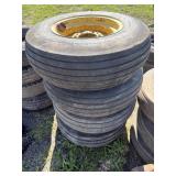 9.5L-15 tires on rims