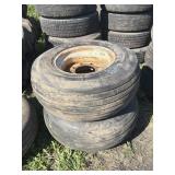 12.5L-16 tires on rims