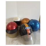 Antique helmets
