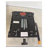 Suspension for lawnmower seat