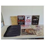 Bag of metal signs