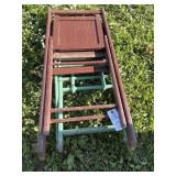 Wooden chairs
