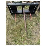 Notch skidloader attachment