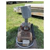 Motor and conveyor belt