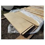 Sheets of fiber board