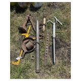 Oil Barrel Pump, Turnbuckle, Cast Skillet, eTC.