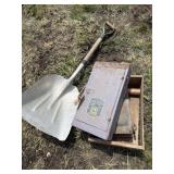 Electrical box and shovel